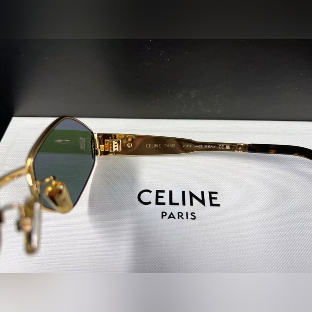 Celine Triomphe Metal Sunglasses - Picture 7 of 7